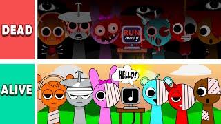 Incredibox Sprunki DEAD Versions Vs ALIVE Sprunki Versions!