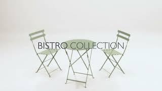 Installation of Fermob BISTRO furniture