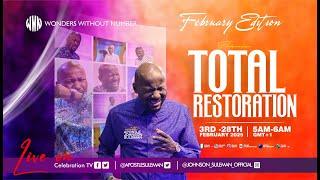 Apostle Suleman LIVE: TOTAL RESTORTATION || WWN #Day 6 - February Edition || 10th Feb. 2025