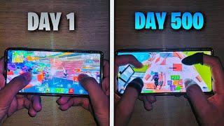 My 500 Days Fortnite Mobile Progression...