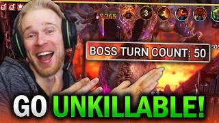 HOW TO BUILD the EASIEST UNKILLABLE Clan Boss Team - Raid Shadow Legends (Takeover Guide)