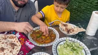 SPICY MUTTON KARAHI MADE VILLAGE STYLE!!!