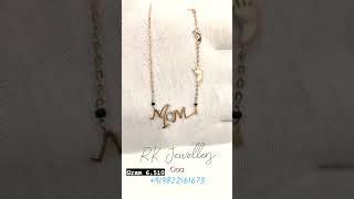 Trendy Mangalsutra for Trendy and classy Ladies RK Jewellers - Goa's Best