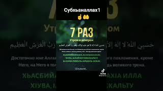 7 РАЗ Утром и вечером.