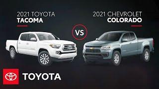 2021 Toyota Tacoma vs 2021 Chevrolet Colorado | Toyota