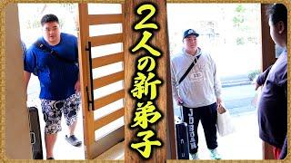 【新弟子入門】2人の新弟子をお預かりする入門日 ／ 牛ハラミ・油淋鶏・シチューちゃんこ鍋・目玉焼き・ラーメン ／朝稽古 『ちゃんこ番：延原・許田（月岡）』