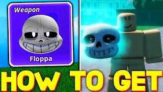 HOW TO GET SECRET SANS WEAPON SHOWCASE in MEME SEA! ROBLOX