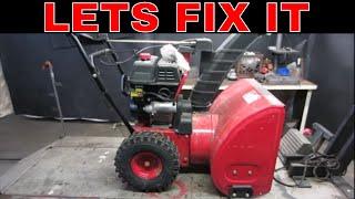 Lets Fix a $40 snowblower From a Garage Sale.