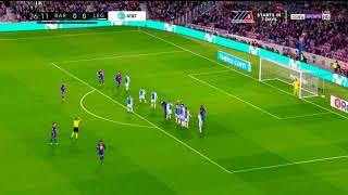 Lionel Messi Amazing Free Kick - Barcelona vs Leganés (La Liga 2017/2018)