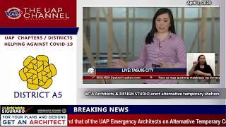 WTA Architects & DESIGN STUDIO erect alternative temporary shelters