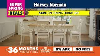 Super Spring Deals on Sofa & Dining Furniture at Harvey Norman!