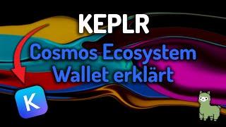 Cosmos Ecosystem Wallet Tutorial - Keplr Wallet erklärt - Cryptomalinka - Crypto Deutsch