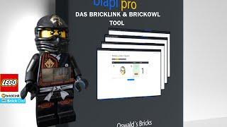 TOOLS für BrickLink und BrickOwl - 2025 Edition - BLAPI von Oswald´s Bricks - für mich ein MUST HAVE