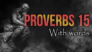 The book of Proverbs chapter 15 KJV | Audio Bible reading