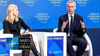 NATO Secretary General at panel discussion at the World Economic Forum, Davos, 16 JAN 2024