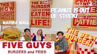 Short Vlog: Quick Tour at the Abu Dhabi Marina | Five Guys Abu Dhabi | Best Burger | Rienna Valencia