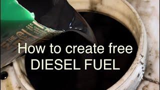 How to create free DIESEL FUEL