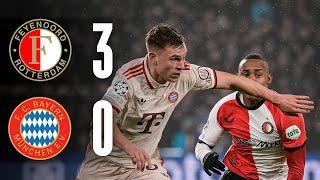 Defeat in Rotterdam | Feyenoord Rotterdam vs. FC Bayern 3-0 | Champions League