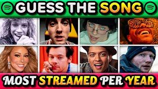 Guess the Song - Most Streamed Song on SPOTIFY from Each Year (1985 - 2025) | Music Quiz