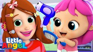 My Beauty Salon | Baby John Songs And Little Angel Nursery Rhymes