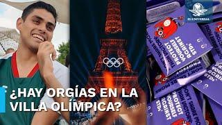 ¿Sexo en la Villa Olímpica  Atleta mexicano hace revelaciones sobre París 2024?