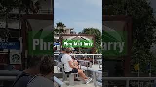 Phra Athit Bangkok farry Tip ️ - 4K Walking Tour
