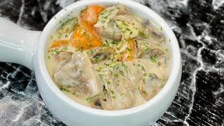 LA BLANQUETTE DE VEAU À L'ANCIENNE  Voici la meilleure façon de la réussir!