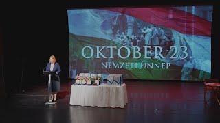 Ünnepi megemlékezés a Csengey Dénes Kulturális Központban