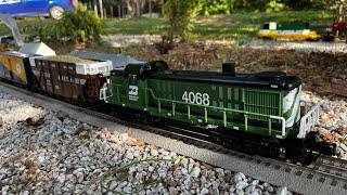 Lionel RS-3  Burlington Northern unboxing and test !