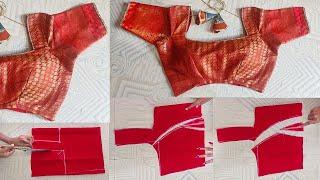 Princess cut blouse cutting & stitching | 30" size princess cut blouse cutting stitching | kannada