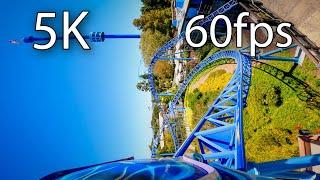 Manta front seat on-ride 5K POV @60fps SeaWorld San Diego