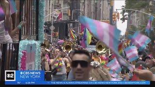 Manhattan streets packed for 2023 NYC Pride March