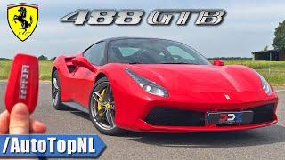 Ferrari 488 GTB REVIEW *330km/h* on AUTOBAHN [NO SPEED LIMIT!] by AutoTopNL