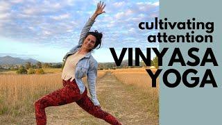 Full Body Vinyasa Flow for Energy and Attention | Cole Chance Yoga