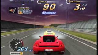 OutRun Online Arcade (Xbox 360) Full 4-car online multiplayer race