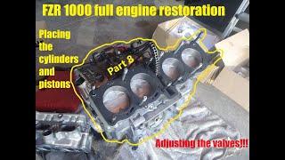 Yamaha FZR 1000 Exup Full engine restoration Part 8