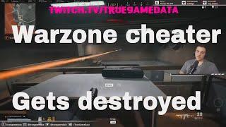 Killing Cheaters in warzone is so satisfying, TrueGameData is insane Imagine cheating and still lose