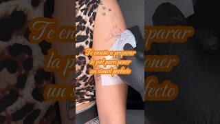 Te enseño a preparar la piel para poner un stencil perfecto #tattoo #tatuajes #tutorialtattoo