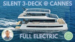 Hybrid Electric Silent 62 Solar Power Catamaran: Interview & Extended Tour | Sustainable Luxury