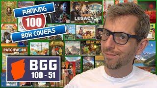 Ranking Board Game Covers - from the BGG top 100 (Part 1)