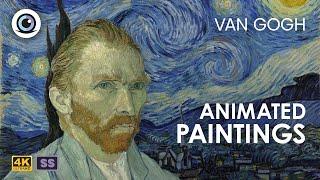  Galería de arte Van Gogh - Pinturas animadas [4K]