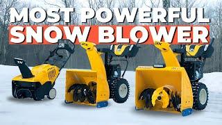 15 Most Powerful Snow Blower You Need This Winter