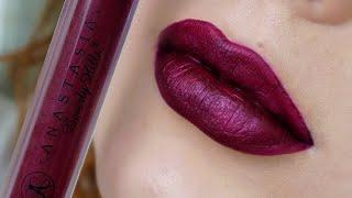 ANASTASIA BEVERLY HILLS  ||  SAD GIRL LIQUID LIPSTICK LIP SWATCH  || JES_SPRINKLES