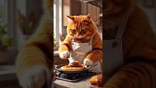 Cat cocking ai video