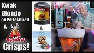 Kwak Blonde on PerfectDraft and Spudos Crisps Reviewed!