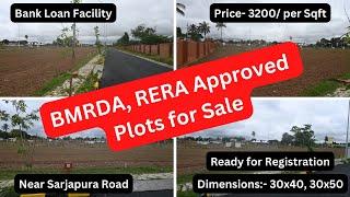 Plots for Sale in Sarjapur Road Bangalore | BMRDA, RERA Approved | Sollepura