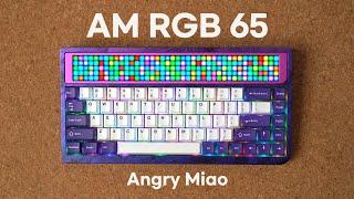 (ENG SUB) Angry Miao AM RGB 65 Keyboard Review