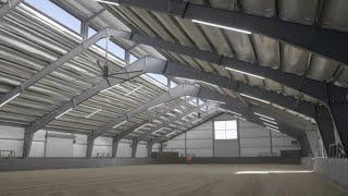 20,000 sqft Horse Arena | Great Western Building Systems