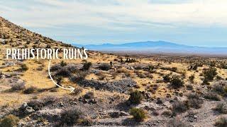 I Found Multiple Prehistoric Ruins Near a Mountain In The Mojave Desert