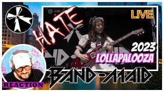 BAND-MAID │'HATE' "LIVE" Lollapalooza 2023│  Reaction - "Misa & Kanami Cutting Heads!"